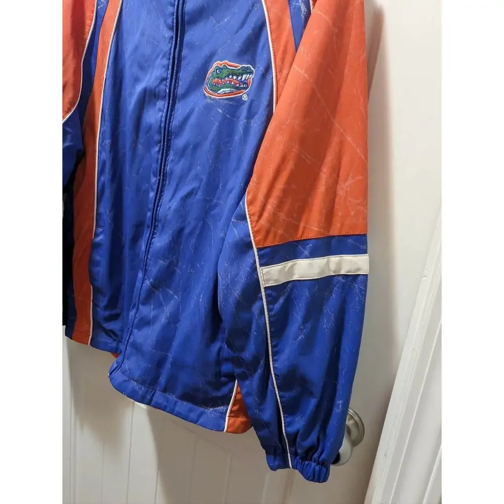 Vintage Starter Florida Gators Youth Jacket XL 16-18 Blue Orange Windbreaker